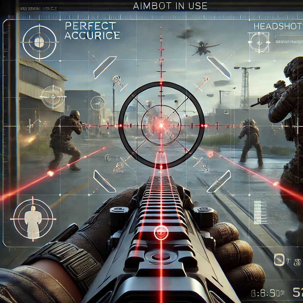 Aimbot 3000 meme screenshot